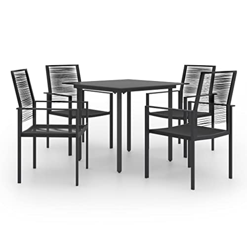 TECHPO Home Meubels Tuin 5 Stuk Tuin Dining Set