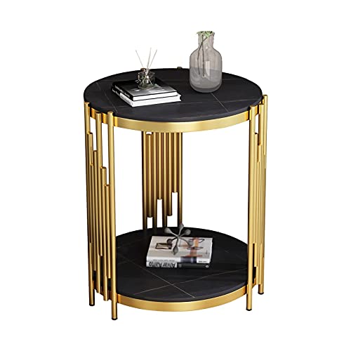 ENGENDER Koffietafel Koffietafel Sofa Side Cabinet Rock Board Kleine koffietafel Bedside Ronde Tafel Thee Bureau