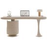 WAOCEO PC-tafel Houten bureau Klein thuisgebruik Franse luxe stijl bureauontwerp Senior Sense PC-tafel Gamebureau