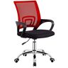 HuAnGaF office chair Computer Chair Conference Swivel Chair Office Chair Lifting Chair Mesh Work Chair Game Chair Ergonomics Net Chair Chair (Color : Red) needed Comfortable anniversary