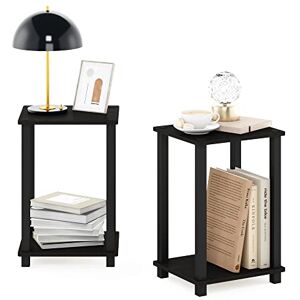 Furinno Simpele Bijzettafel - Klein, Set Van 2 Furinno Simpele Bijzettafel - Klein, Set Van 2
