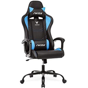 INTIMATE WM HEART 1 Blauwe Gamingstoel - Gaming Chair INTIMATE WM HEART 1 Blauwe Gamingstoel - Gaming Chair