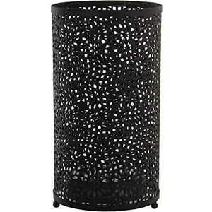 DRW Ronde paraplustandaard, opengewerkt, metaal, zwart, 24 x 44 cm DRW Ronde paraplustandaard, opengewerkt, metaal, zwart, 24 x 44 cm