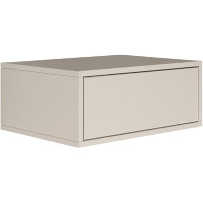 SELSEY Framme Zwevend Nachtkastje 50 cm Kasjmier Modern Wandkastje met Lade voor de Slaapkamer Minimalistisch Design Hout Decor Handige Opbergruimte aan de Wand SELSEY Framme Zwevend Nachtkastje 50 cm Kasjmier Modern Wandkastje met Lade voor de Slaapkamer Minimalistisch Design Hout Decor Handige Opbergruimte aan de Wand