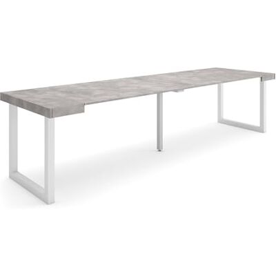 SKRAUT HOME - Mesa Consola Extensible - Cemento - Dining Table SKRAUT HOME - Mesa Consola Extensible - Cemento - Dining Table