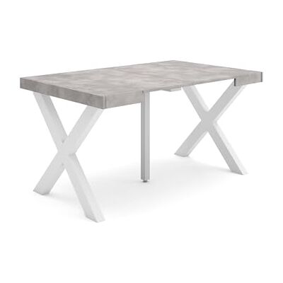 SKRAUT HOME - Mesa Consola Extensible - 140 cm - 6 stoelen - Tafel SKRAUT HOME - Mesa Consola Extensible - 140 cm - 6 stoelen - Tafel