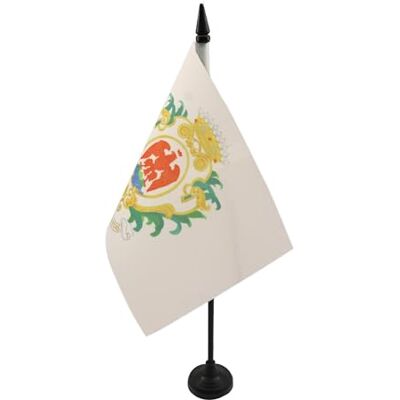 AZ FLAG Citty of Nice Table Flag 5'' x 8'' Nice Office Flag 100% Polyester 21 x 14 cm Mini Desk Flag with 10'' Pole and Black Plastic Base AZ FLAG Citty of Nice Table Flag 5'' x 8'' Nice Office Flag 100% Polyester 21 x 14 cm Mini Desk Flag with 10'' Pole and Black Plastic Base