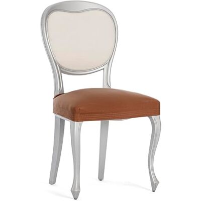 Eysa Verpakking met 2 bi-elastische stoelhoezen zonder rugleuning, kleur ketel, design Harlem Eysa Verpakking met 2 bi-elastische stoelhoezen zonder rugleuning, kleur ketel, design Harlem