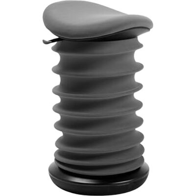 Topstar Sitness 4D AGR-gecertificeerde dynamische kruk, zwart/grijs, ergonomische bureaukruk, in hoogte verstelbaar, versterkt de rug, ontlast de tussenwervelschijven Topstar Sitness 4D AGR-gecertificeerde dynamische kruk, zwart/grijs, ergonomische bureaukruk, in hoogte verstelbaar, versterkt de rug, ontlast de tussenwervelschijven
