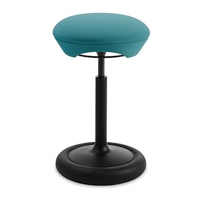 Topstar SITNESS HOP HIGH Ergonomische kruk met driedimensionale beweging Sitness-technologie Made in Germany Kleur: zwart/petrol Topstar SITNESS HOP HIGH Ergonomische kruk met driedimensionale beweging Sitness-technologie Made in Germany Kleur: zwart/petrol