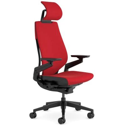 Steelcase Gesture Ergonomische Bureaustoel met 360° Armleuningen, 3D Live Rug Lendensteun, Verstelbare Hoofdsteun Red Steelcase Gesture Ergonomische Bureaustoel met 360° Armleuningen, 3D Live Rug Lendensteun, Verstelbare Hoofdsteun Red
