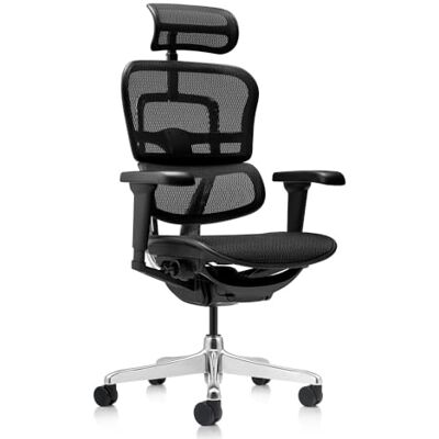 hjh OFFICE Ergonomische Ergohuman Ultra GEN2 Bureaustoel, origineel design, bureaustoel met flexibele lendensteun, netbespanning, zwart hjh OFFICE Ergonomische Ergohuman Ultra GEN2 Bureaustoel, origineel design, bureaustoel met flexibele lendensteun, netbespanning, zwart