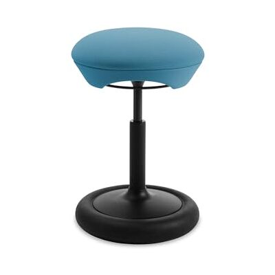 Topstar SITNESS HOP Ergonomische kruk met driedimensionale beweging Sitness-technologie Made in Germany Kleur: zwart/petrol Topstar SITNESS HOP Ergonomische kruk met driedimensionale beweging Sitness-technologie Made in Germany Kleur: zwart/petrol