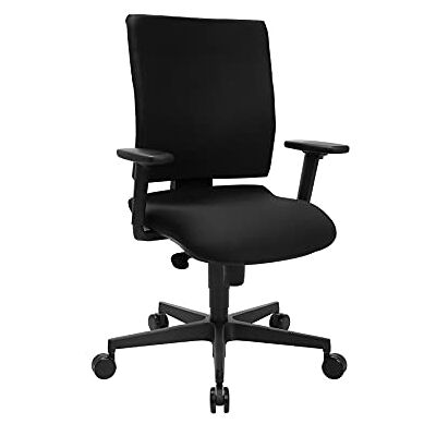Topstar Draaistoel Syncro Clean met antibacteriële stoffen bekleding zwart incl. in hoogte verstelbare armleuningen Topstar Draaistoel Syncro Clean met antibacteriële stoffen bekleding zwart incl. in hoogte verstelbare armleuningen