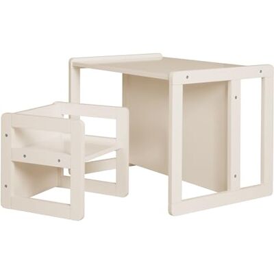 roba 3-in-1 kinderset – draaikruk en in tafel ombouwbare kinderbank – zitgroep voor kinderen van hout – beige/cashmere roba 3-in-1 kinderset – draaikruk en in tafel ombouwbare kinderbank – zitgroep voor kinderen van hout – beige/cashmere