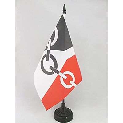 AZ FLAG Black country Table Flag 5'' x 8'' Black country Office Flag 100% Polyester 21 x 14 cm Mini Desk Flag with 10'' Pole and Black Plastic Base AZ FLAG Black country Table Flag 5'' x 8'' Black country Office Flag 100% Polyester 21 x 14 cm Mini Desk Flag with 10'' Pole and Black Plastic Base