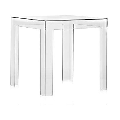 Kartell Jolly, Plastic Tafel, Transparant Kartell Jolly, Plastic Tafel, Transparant