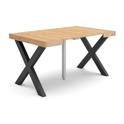 SKRAUT HOME - Mesa Consola Extensible 140 - Eik - Dining Table SKRAUT HOME - Mesa Consola Extensible 140 - Eik - Dining Table