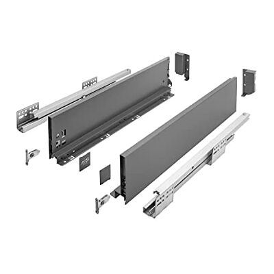 GTV Schuifladenrails AXIS PRO I ladegeleiders volledig uittrekbaar I antraciet I Belastbaarheid tot 40 kg I Push to Open Systemen I Vrije Toegang I Breedte: 450 mm I Hoogte: 120 mm GTV Schuifladenrails AXIS PRO I ladegeleiders volledig uittrekbaar I antraciet I Belastbaarheid tot 40 kg I Push to Open Systemen I Vrije Toegang I Breedte: 450 mm I Hoogte: 120 mm