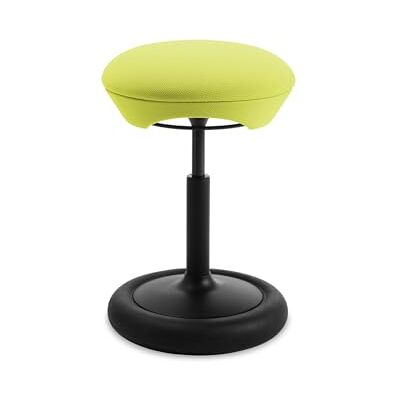 Topstar SITNESS HOP Ergonomische kruk met driedimensionale beweging Sitness-technologie Made in Germany Kleur: zwart/groen Topstar SITNESS HOP Ergonomische kruk met driedimensionale beweging Sitness-technologie Made in Germany Kleur: zwart/groen
