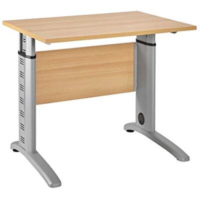 Schildmeyer Möbelpartner Till 701431 Bureau, decoratie in Samerberg-beuk, ca. 90 x 65 x 69,5-87,5 cm (l x b x h) Schildmeyer Möbelpartner Till 701431 Bureau, decoratie in Samerberg-beuk, ca. 90 x 65 x 69,5-87,5 cm (l x b x h)