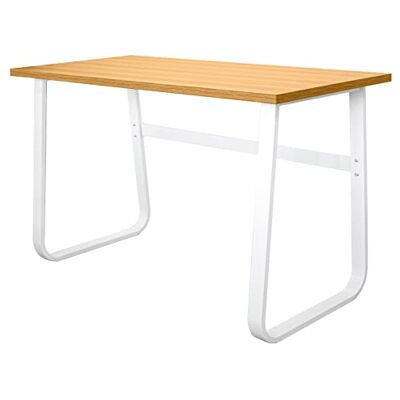 GARDENIA Schrijftafel voor computer, pc-tafel, studio-bureau met legplank van hout, tafel in industriële stijl, van hout en metaal, 120 x 60 x 75 cm GARDENIA Schrijftafel voor computer, pc-tafel, studio-bureau met legplank van hout, tafel in industriële stijl, van hout en metaal, 120 x 60 x 75 cm