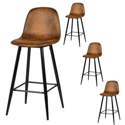 IKEA Vintage Barkrukken Set - 4 Krukken, 45x49.5x101.5cm IKEA Vintage Barkrukken Set - 4 Krukken, 45x49.5x101.5cm