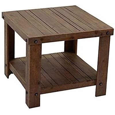 Vacchetti Giuseppe Vacchetti Ankara bijzettafel, hout, linnen, middelgroot Vacchetti Giuseppe Vacchetti Ankara bijzettafel, hout, linnen, middelgroot