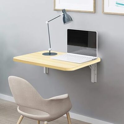 Shally Dogan Inklapbare wandtafel, 60 x 40 cm, van hout, inklapbaar, ruimtebesparend, veelzijdig, bureau, eettafel, woonkamer, badkamer, keuken (eiken) Shally Dogan Inklapbare wandtafel, 60 x 40 cm, van hout, inklapbaar, ruimtebesparend, veelzijdig, bureau, eettafel, woonkamer, badkamer, keuken (eiken)