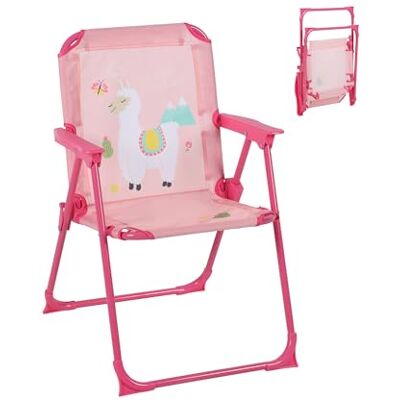 Relaxdays campingstoel kind, opvouwbaar met speels design, 51,5x36x37,5 cm, meerkleurig Relaxdays campingstoel kind, opvouwbaar met speels design, 51,5x36x37,5 cm, meerkleurig