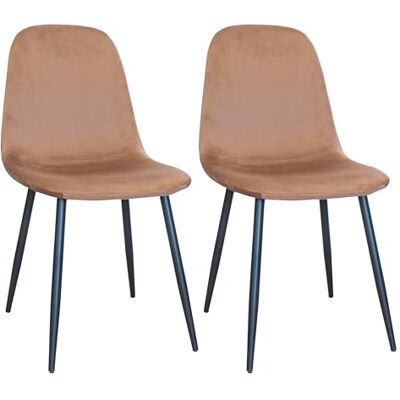 GARDENIA Becky stoelen, staal, roest, 2, eenheid GARDENIA Becky stoelen, staal, roest, 2, eenheid