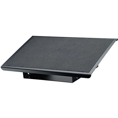 Fellowes 8064101 Professional Series Voetsteun, robuust verstelbaar, extra stabiele stalen constructie, zwart Fellowes 8064101 Professional Series Voetsteun, robuust verstelbaar, extra stabiele stalen constructie, zwart