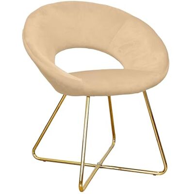 GARDENIA Vellutino Ronde stoel London zand, 65 x 59 x 74 cm GARDENIA Vellutino Ronde stoel London zand, 65 x 59 x 74 cm