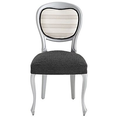 Eysa Dorian bielastische stoelhoes, pak 2, kleur 6-grijs, Chenille, 33 x 4 x 22 cm Eysa Dorian bielastische stoelhoes, pak 2, kleur 6-grijs, Chenille, 33 x 4 x 22 cm
