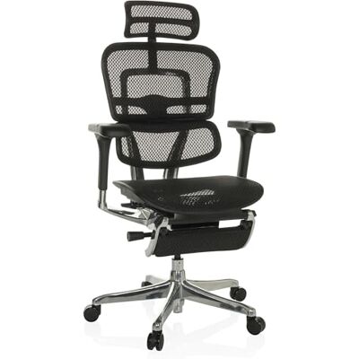 hjh OFFICE Bureaustoel ERGOHUMAN Plus LEGPRO I hoogwaardige bureaustoel met ergonomische rugleuning, zwart, 652298 hjh OFFICE Bureaustoel ERGOHUMAN Plus LEGPRO I hoogwaardige bureaustoel met ergonomische rugleuning, zwart, 652298