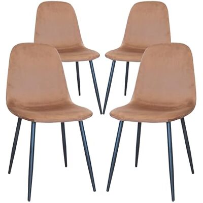 GARDENIA Becky stoelen, staal, roest, 4, eenheid GARDENIA Becky stoelen, staal, roest, 4, eenheid