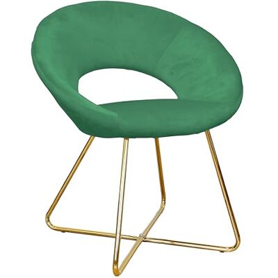 GARDENIA Vellutino ronde stoel London zand, groen, 65 x 59 x 74 cm GARDENIA Vellutino ronde stoel London zand, groen, 65 x 59 x 74 cm