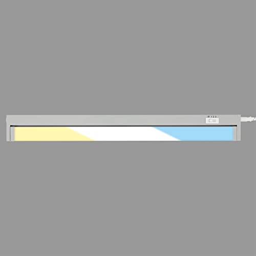 Briloner LED-kastarmatuur zwenkbaar, CCT-kastarmatuur keuken, kleurtemperatuur instelbaar, kastarmatuur, zilverkleurig, 54,5 cm