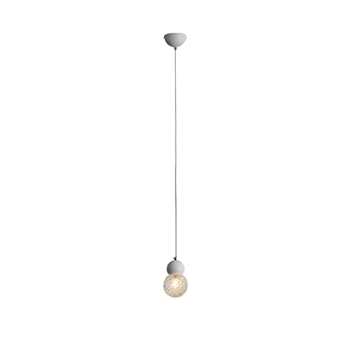 Elksdut moderne hangende verlichtingsarmaturen, nordic hangende plafondlamp met glazen kap, LED warm witte hangende verlichting voor keukeneiland woonkamer hal slaapkamer eetzaal kantoor bar boerderij