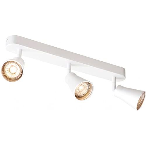 SLV wand- en plafondopbouwarmatuur AVO CW Triple/plafond- en wandverlichting binnen, opbouwarmatuur, wandopbouwarmatuur, plafondspot / GU10 50 W wit