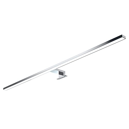 kalb Material für Möbel kalb   100cm LED badkamerlamp spiegellamp spiegellamp 230V, verchroomd, warm wit