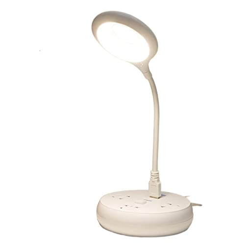 MINJUK Tafellampen Draagbare bureaulamp LED-licht voor computer Laptop Ring Oogzorg Led-lamp Bureaulamp