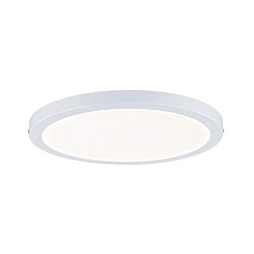 Paulmann 70869 montagepaneel LED Atria rond plafondlamp 22W licht 2700K warm wit LED paneel wit mat, dimbaar voor wand- en plafondmontage, Ø 300 mm