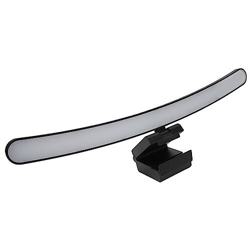 Annadue Gebogen Monitor Light Bar, Stepless Dimbare LED Monitor Licht met 3 Kleurtemperatuurmodi, Oogbeveiliging Touch Control Monitor Lamp voor Thuis en Kantoor