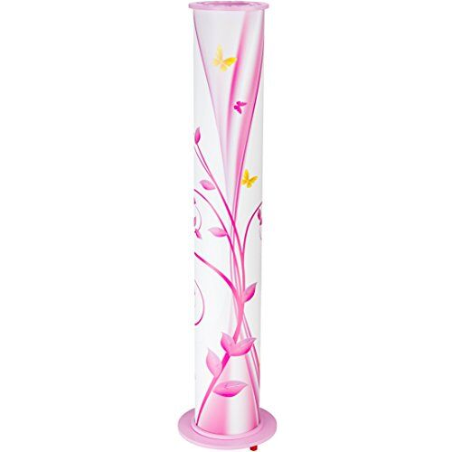 elobra Staande lamp fantasie kinderkamer houten lamp kinderlamp vlinder lamp roze meisje