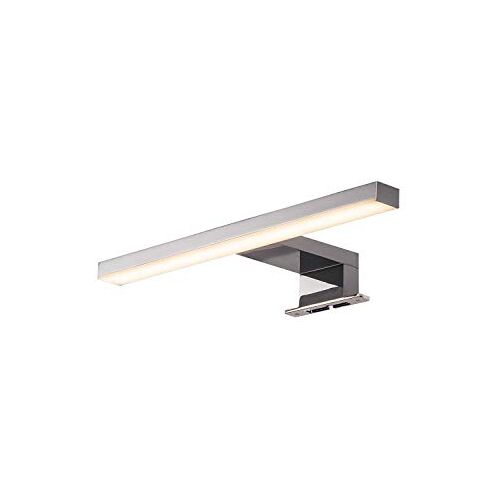 SLV wandopbouwarmatuur DORISA/wandverlichting binnen, ledspot, opbouwarmatuur, wandopbouwarmatuur, wandspot / IP44 4000K 5,2 W 280 lm chroom 110 graden