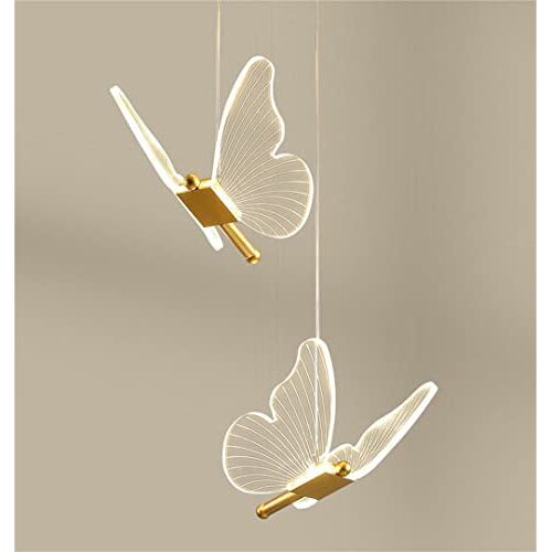 MOMCH Led Kroonluchter Verlichtislaapkamer Bedkamer Achtergrond Acryl Hangerp Home Dhangende Armaturen/Argento/Koud Wit