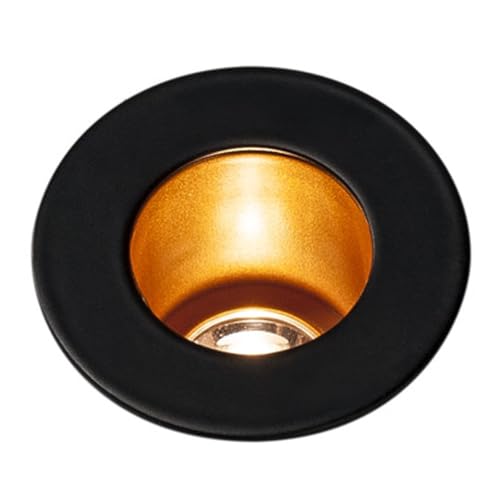 SLV plafondinbouwarmatuur HORN MINI/ledspot, schijnwerper, plafondspot, plafondarmatuur, inbouwarmatuur, binnenverlichting / 2900K 70 lm goud 12 graden