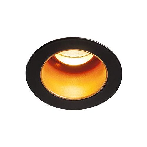 SLV plafondinbouwarmatuur HORN MEDI DL/ledspot, schijnwerper, plafondspot, plafondarmatuur, inbouwarmatuur, binnenverlichting / 2700K 320 lm goud 15 graden