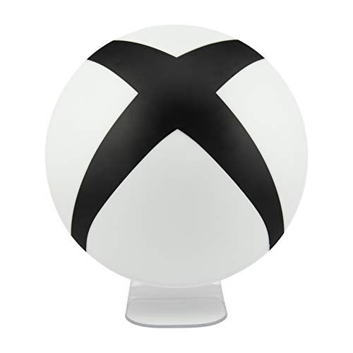 Paladone PP5686XBTX,Microsoft XBox 3D-lamp logo zwart/wit, rond, USB of batterijvoeding.